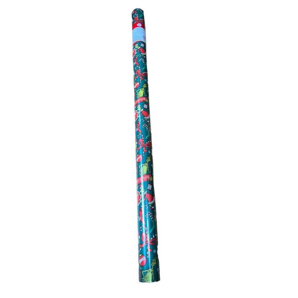 Dr Seuss The Grinch Premium Heavy Weight Gift Wrap - Picture 1 of 3